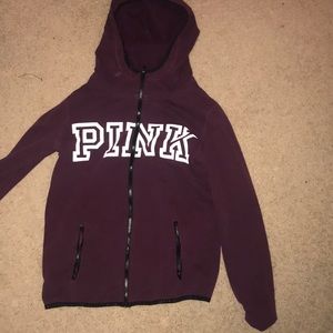 PINK Victoria secret zip up jacket